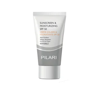 ضدآفتاب بی رنگ +SPF50 پیلاری| 50ml