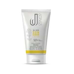 کرم ضد آفتاب ساده بی رنگ +SPF50 دلانو | 50ml